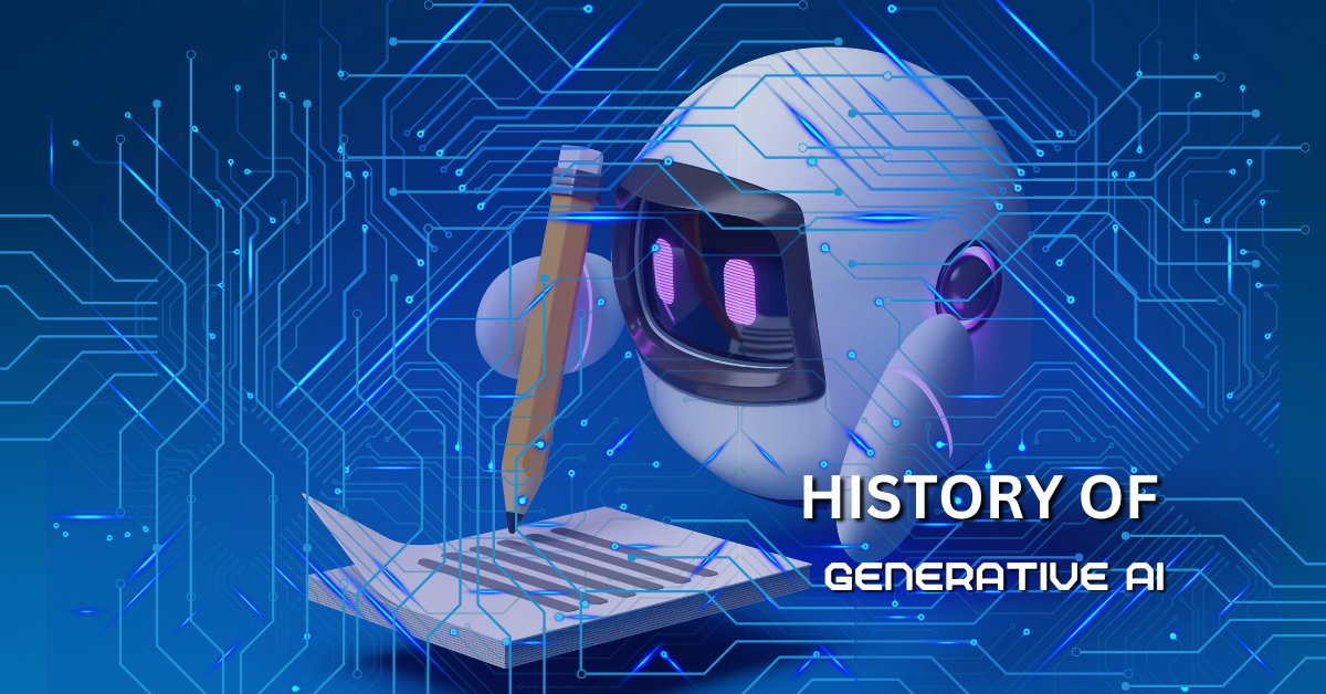 history of generative ai